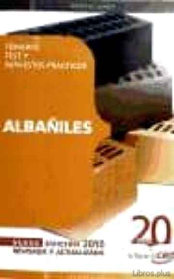 ALBAÑILES. TEMARIO, TEST Y SUPUESTOS PRACTICOS libro online