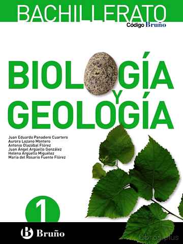 Descargar gratis ebook BIOLOGÍA Y GEOLOGÍA 1º BACHILLERATO CODIGO BRUÑO MEC en epub