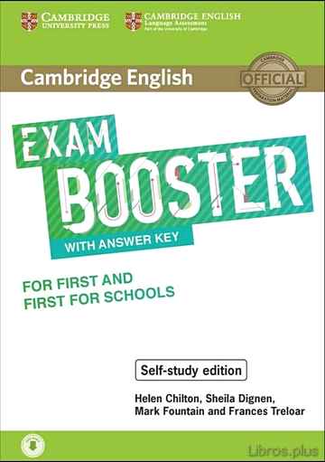 Descargar gratis ebook CAMBRIDGE ENGLISH EXAM BOOSTER WITH ANSWER KEY FOR FIRST AND FIRST FOR SCHOOL en epub
