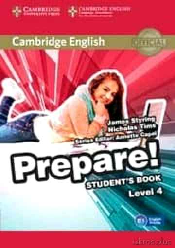 Descargar gratis ebook CAMBRIDGE ENGLISH PREPARE! 4 STUDENT S BOOK en epub