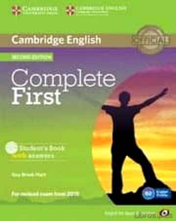 Descargar gratis ebook COMPLETE FIRST CERTIFICATE FOR SPANISH SPEAKERS STUDENT S BOOK WITH ANSWERS WITH CD-ROM 2ND EDITION en epub