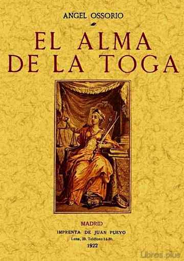 Descargar gratis ebook EL ALMA DE LA TOGA (ED. FACSIMIL) en epub