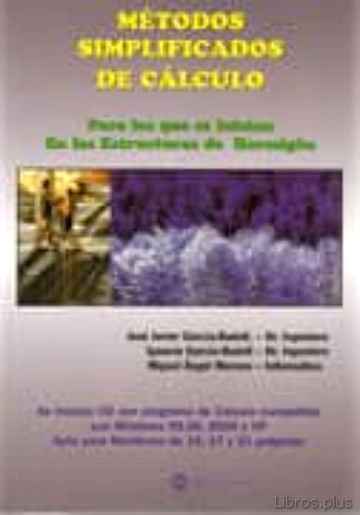 Descargar gratis ebook METODOS SIMPLIFICADOS DE CALCULO : ESTRUCTURAS DE HORMIGON (INCLU YE CD CON PROGRAMAS) en epub