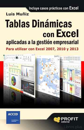 Descargar gratis ebook TABLAS DINAMICAS APLICADAS A LA MEJORA DE LA GESTION EMPRESARIAL: PARA UTILIZAR EN EXCEL 2007, 2010 Y 2013 en epub