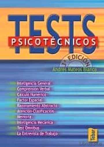Descargar gratis ebook TESTS PSICOTECNICOS en epub