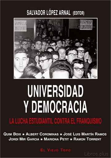 Descargar gratis ebook UNIVERSIDAD Y DEMOCRACIA en epub